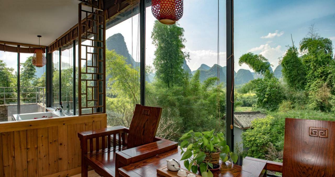 Yangshuo Moonlit Sky Resort Eksteriør bilde